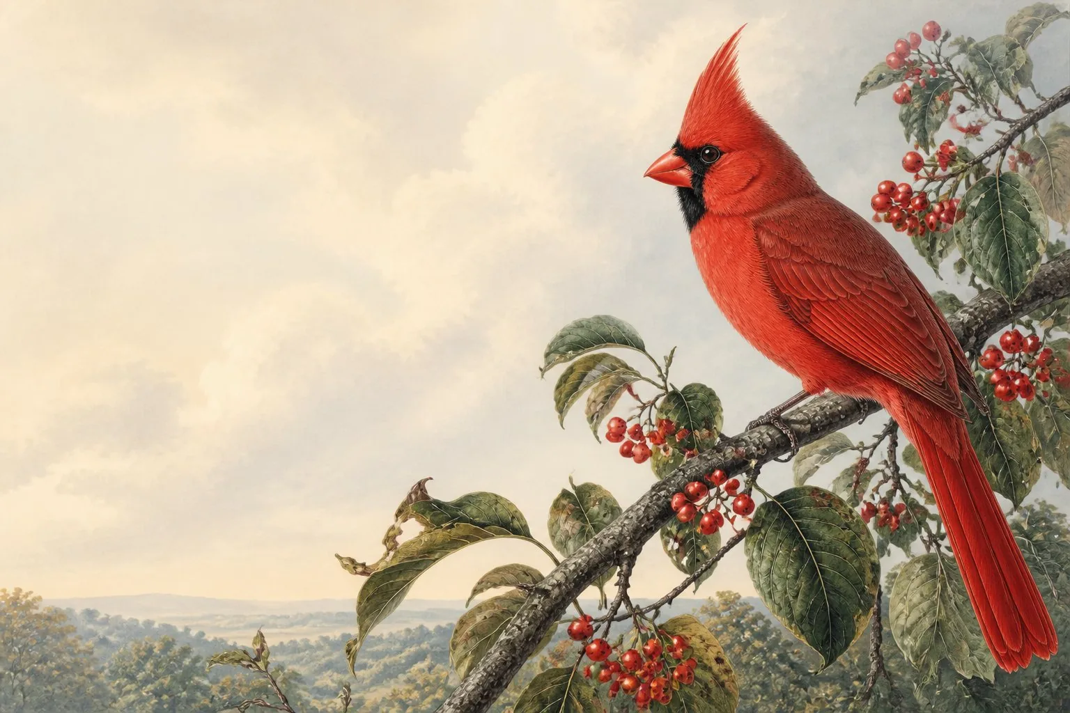 Do bluebirds and cardinals get along?