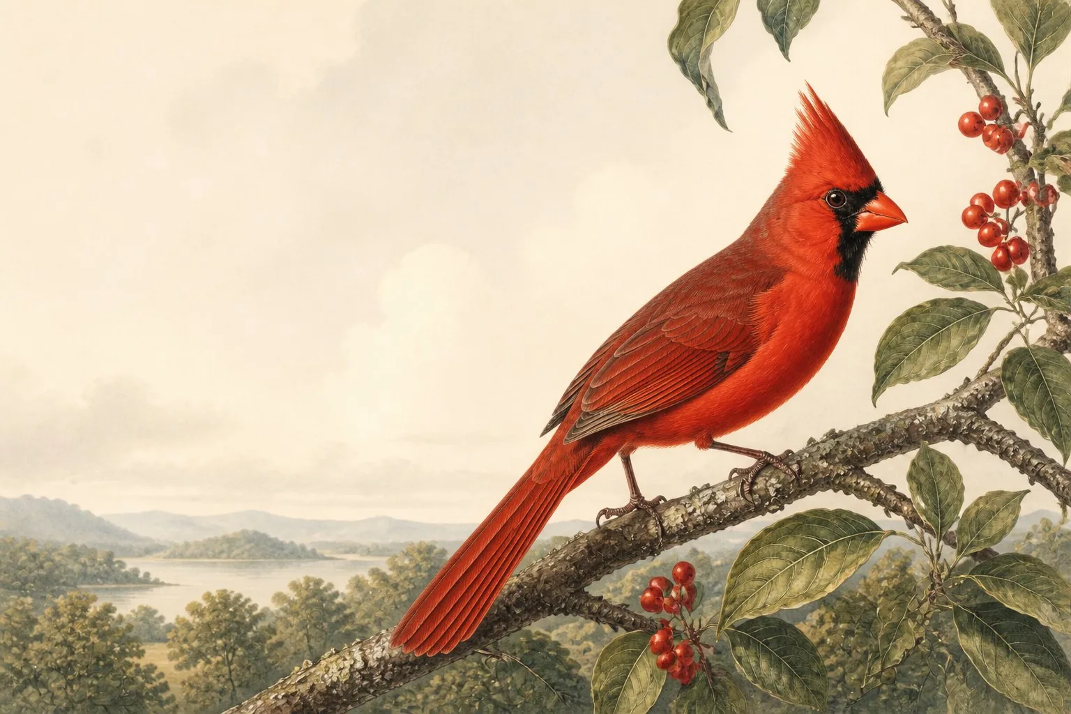 Do Bluebirds and Cardinals Get Along?