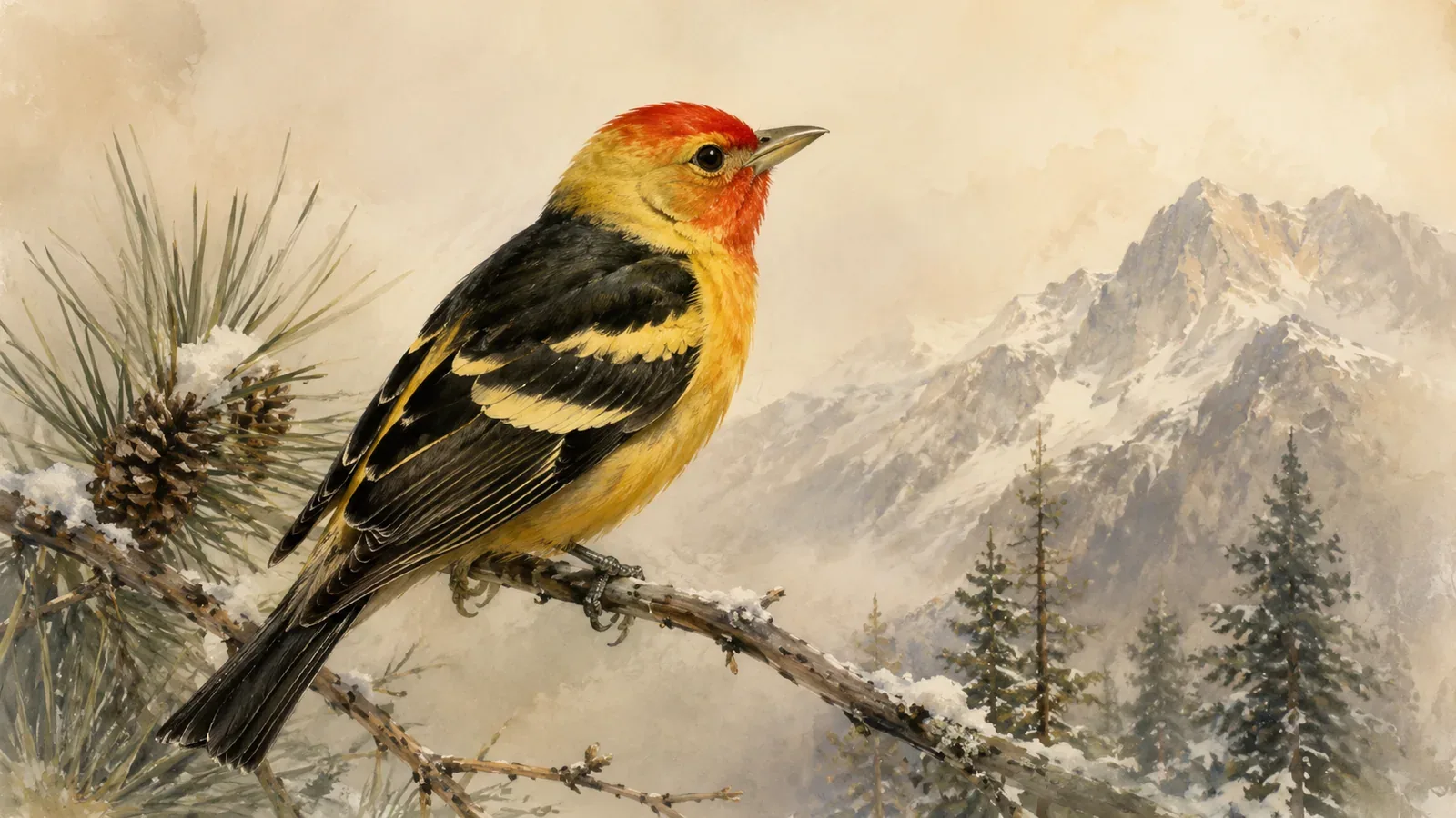 Orange Birds in Colorado