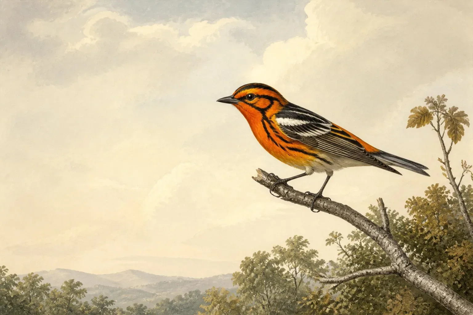 Orange Birds in Delaware