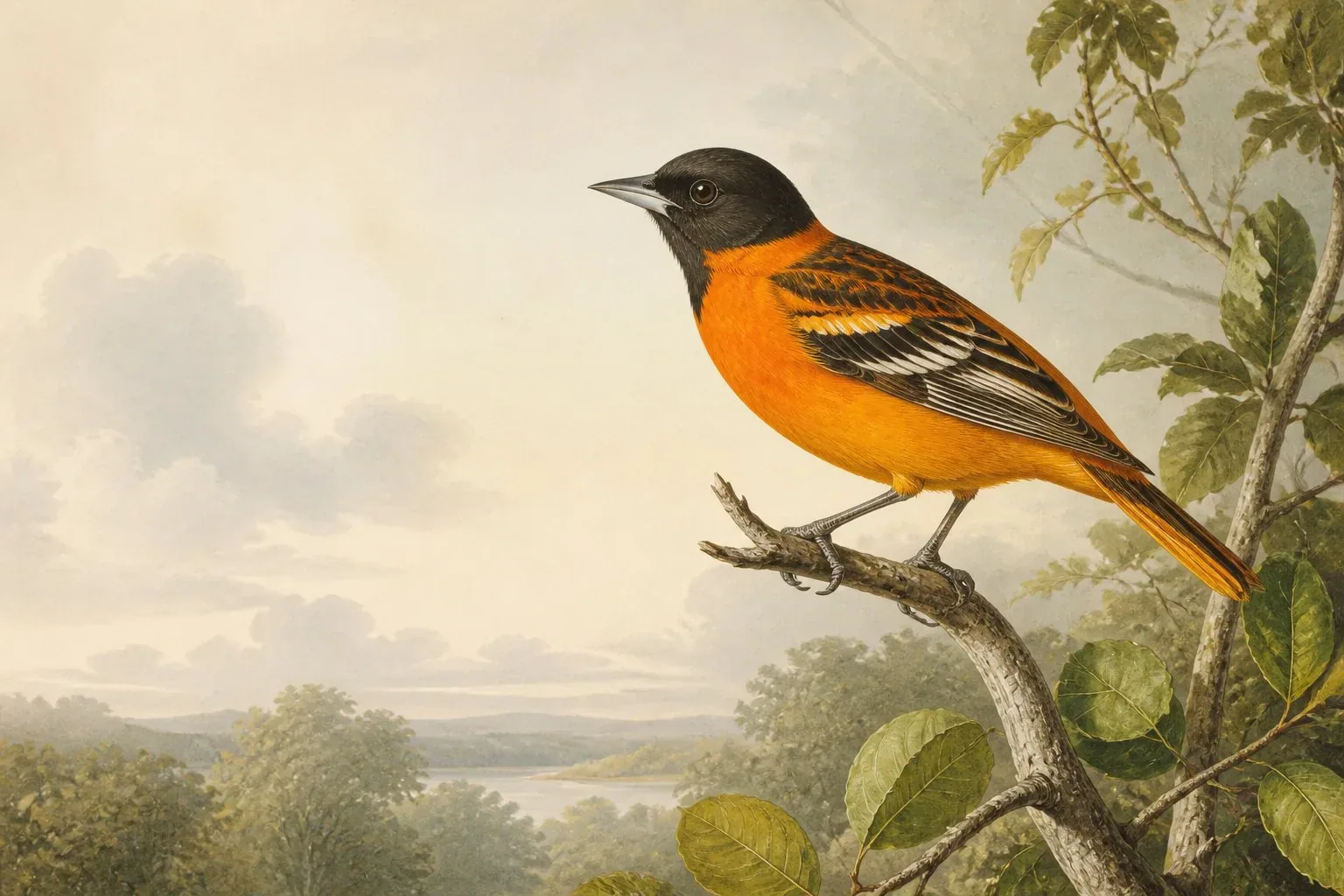 Orange Birds in Georgia