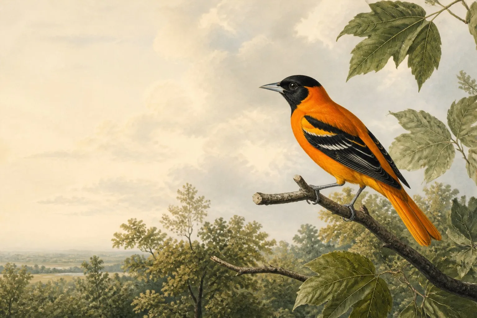 Orange Birds in Minnesota