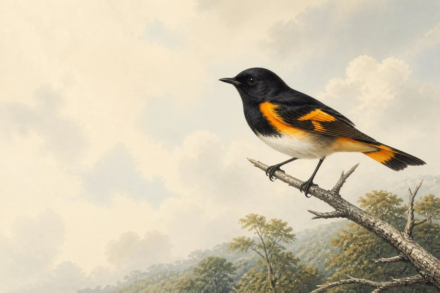Orange birds in Missouri