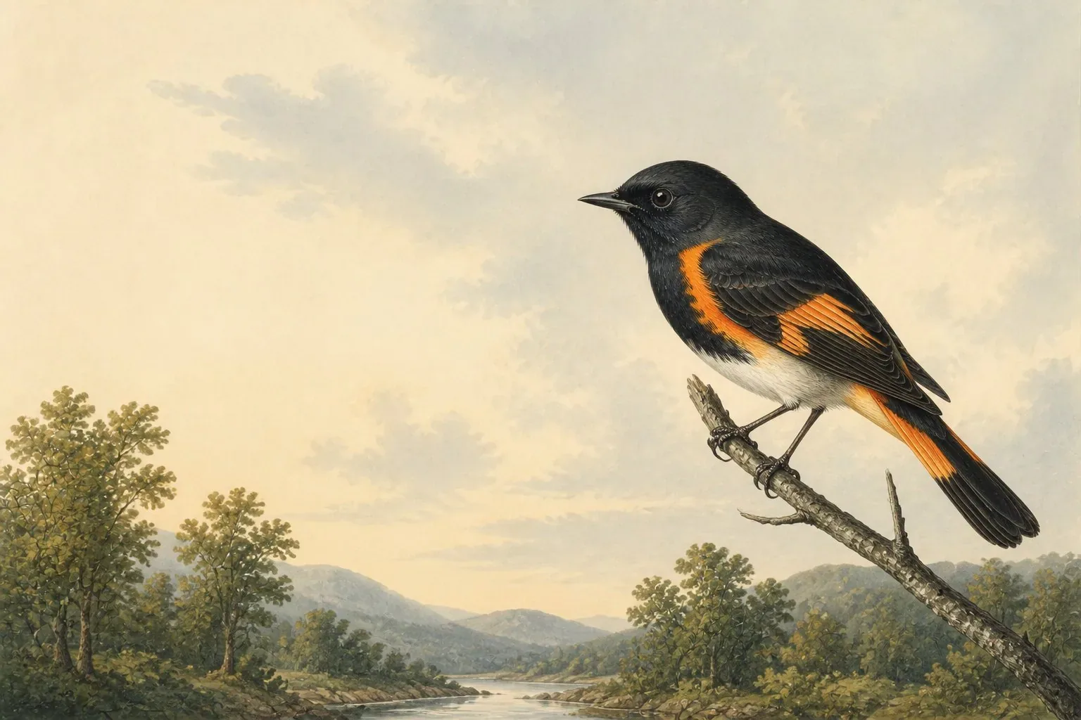 Orange Birds in New Mexico