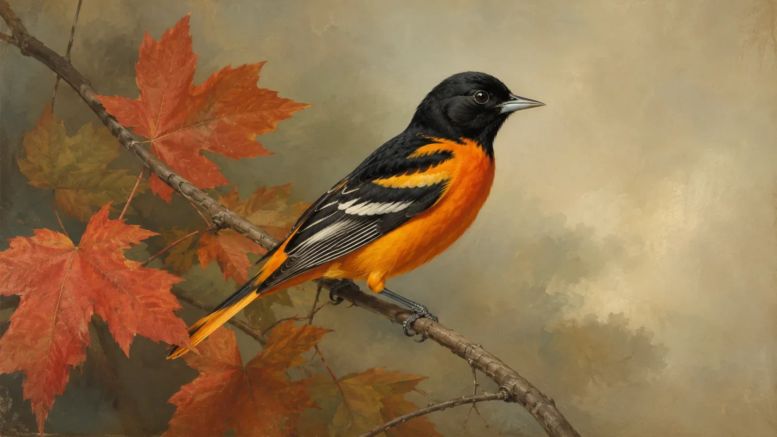 Orange Birds in New York