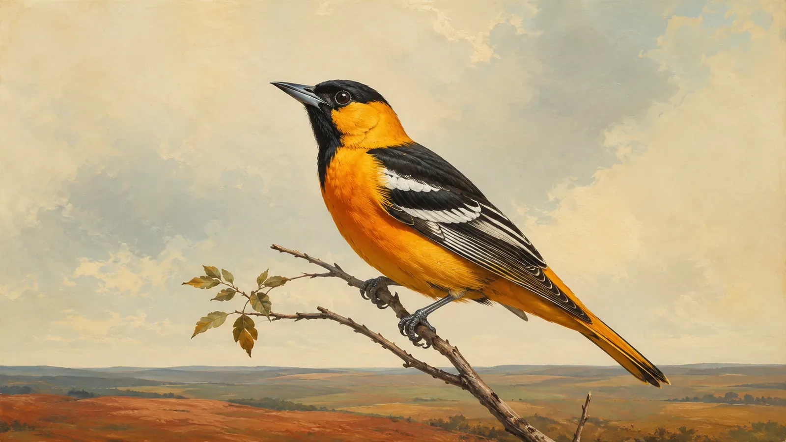 Orange Birds in Oklahoma