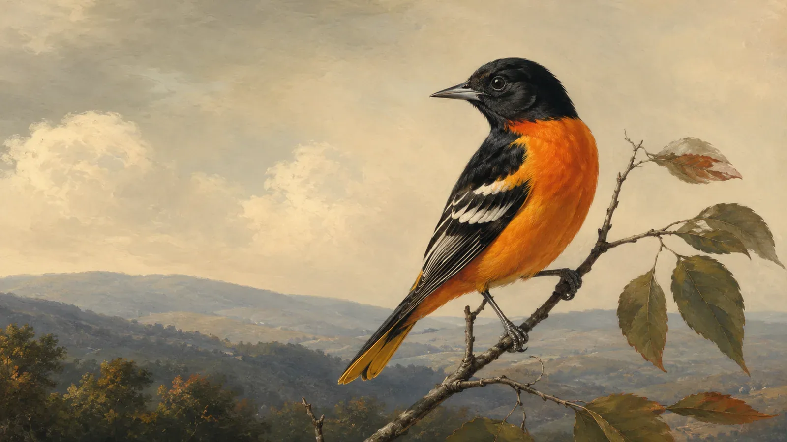 Orange Birds in Pennsylvania