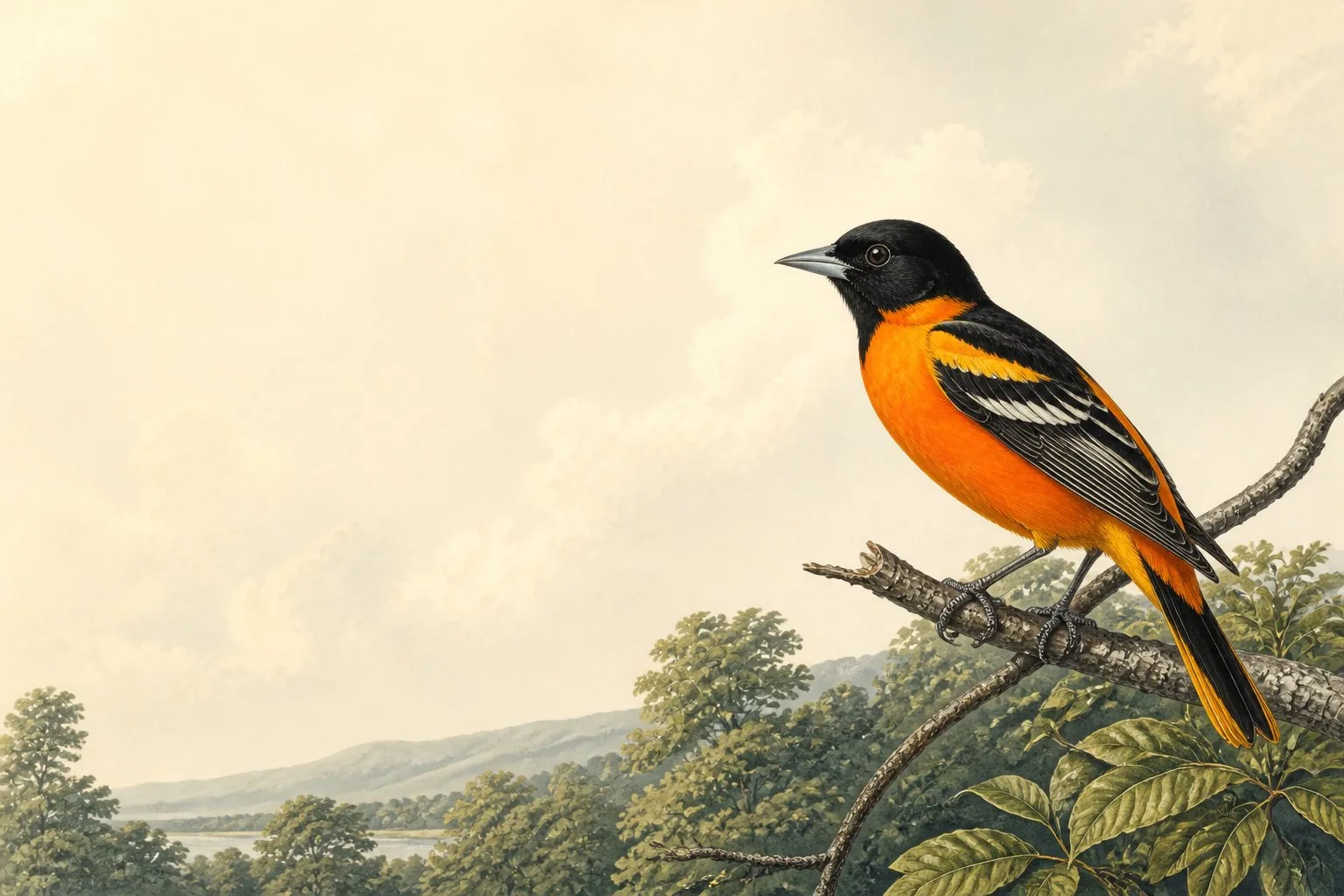 Orange Birds in South Carolina