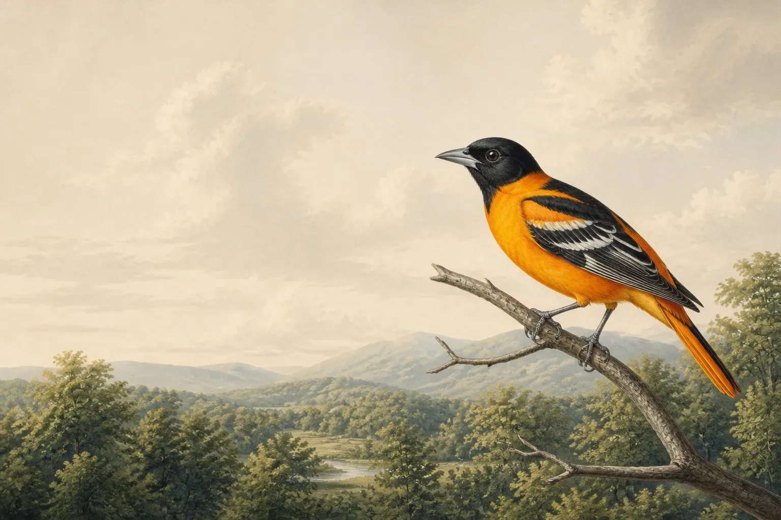 Orange Birds in South Dakota