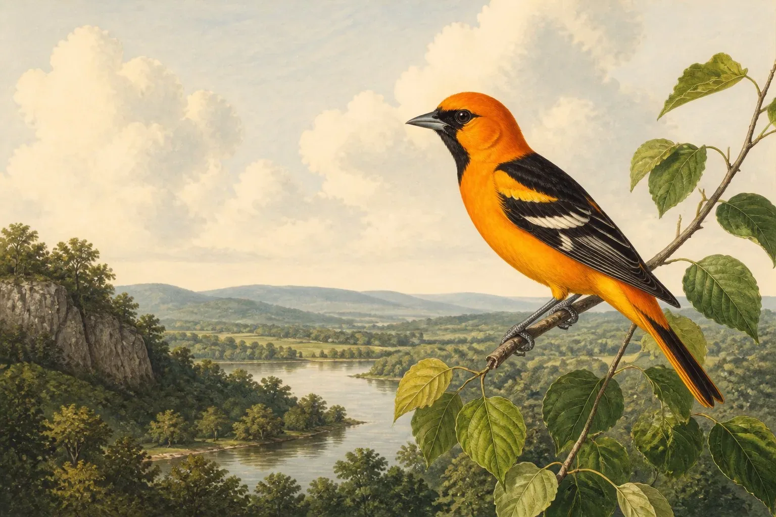 Orange Birds in Virginia: The Six Species Worth Knowing