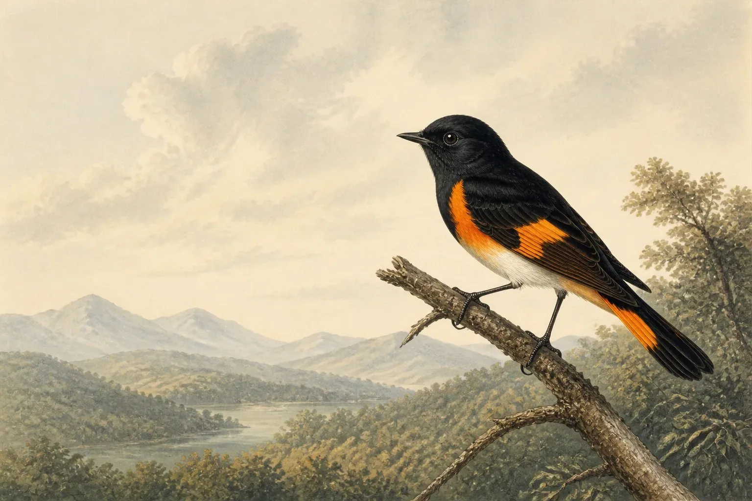 Orange Birds in West Virginia