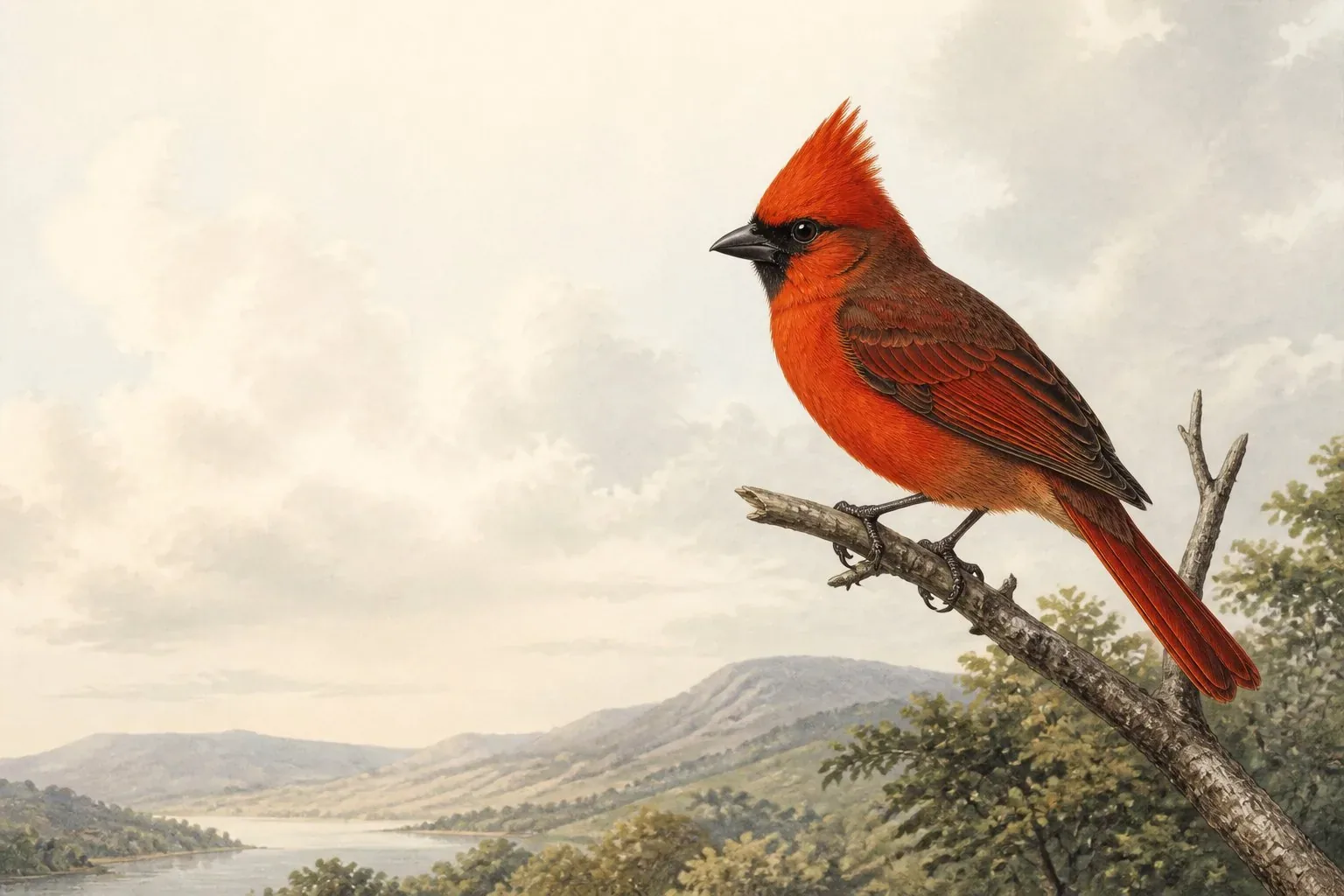 Red Birds in Alabama