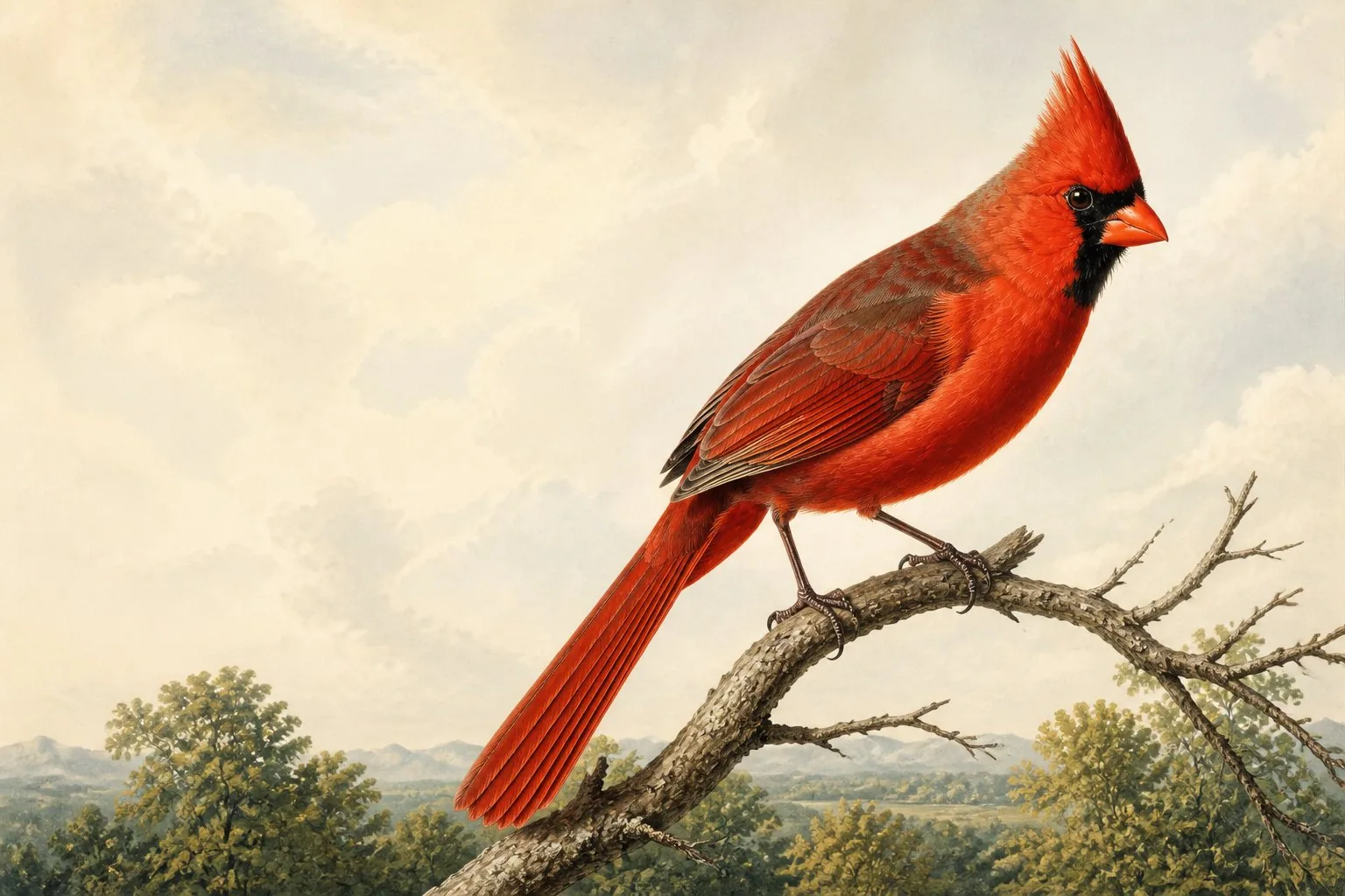 Red Birds in Alaska