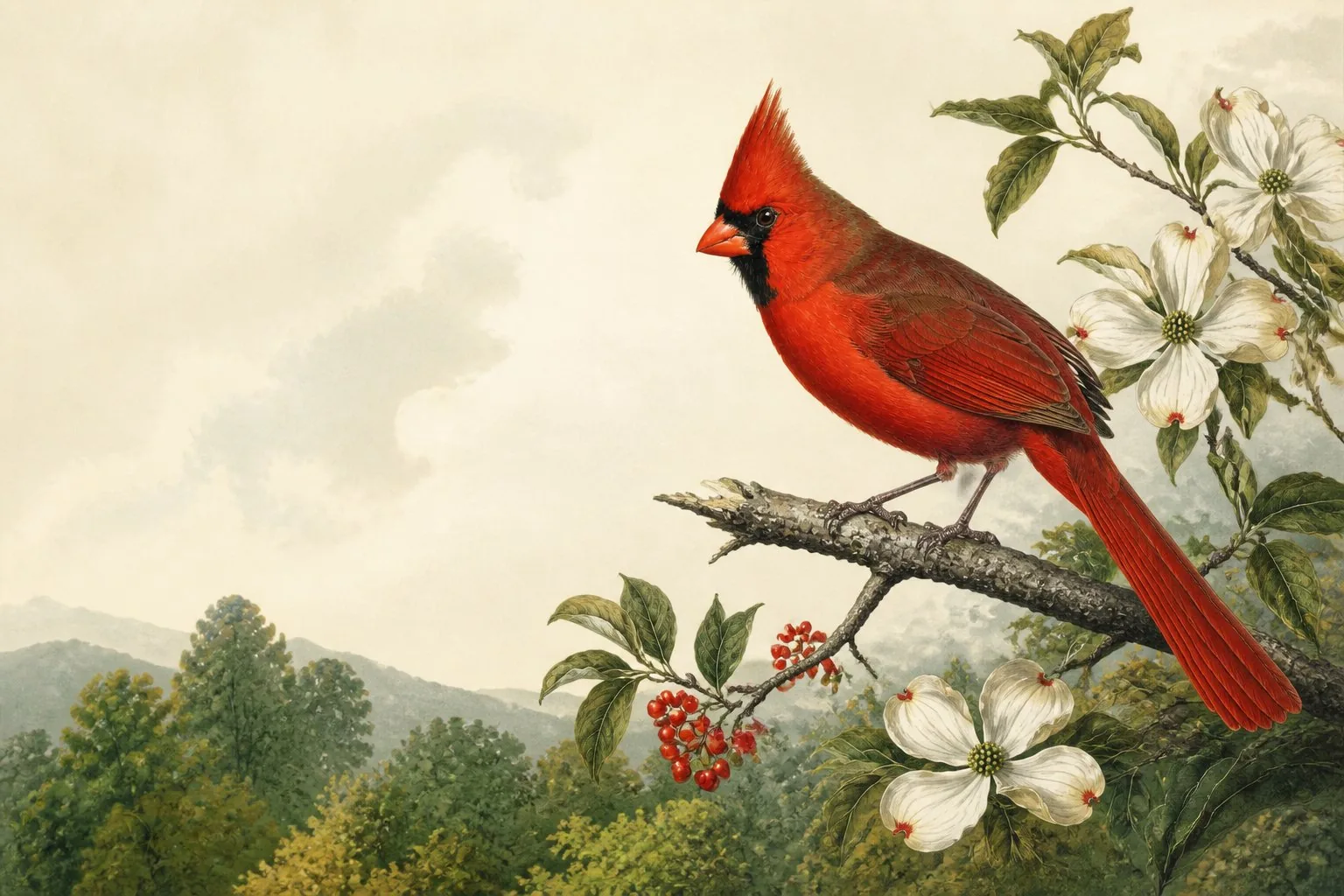 Red Birds in Arkansas: A Field Guide to the Species Worth Knowing
