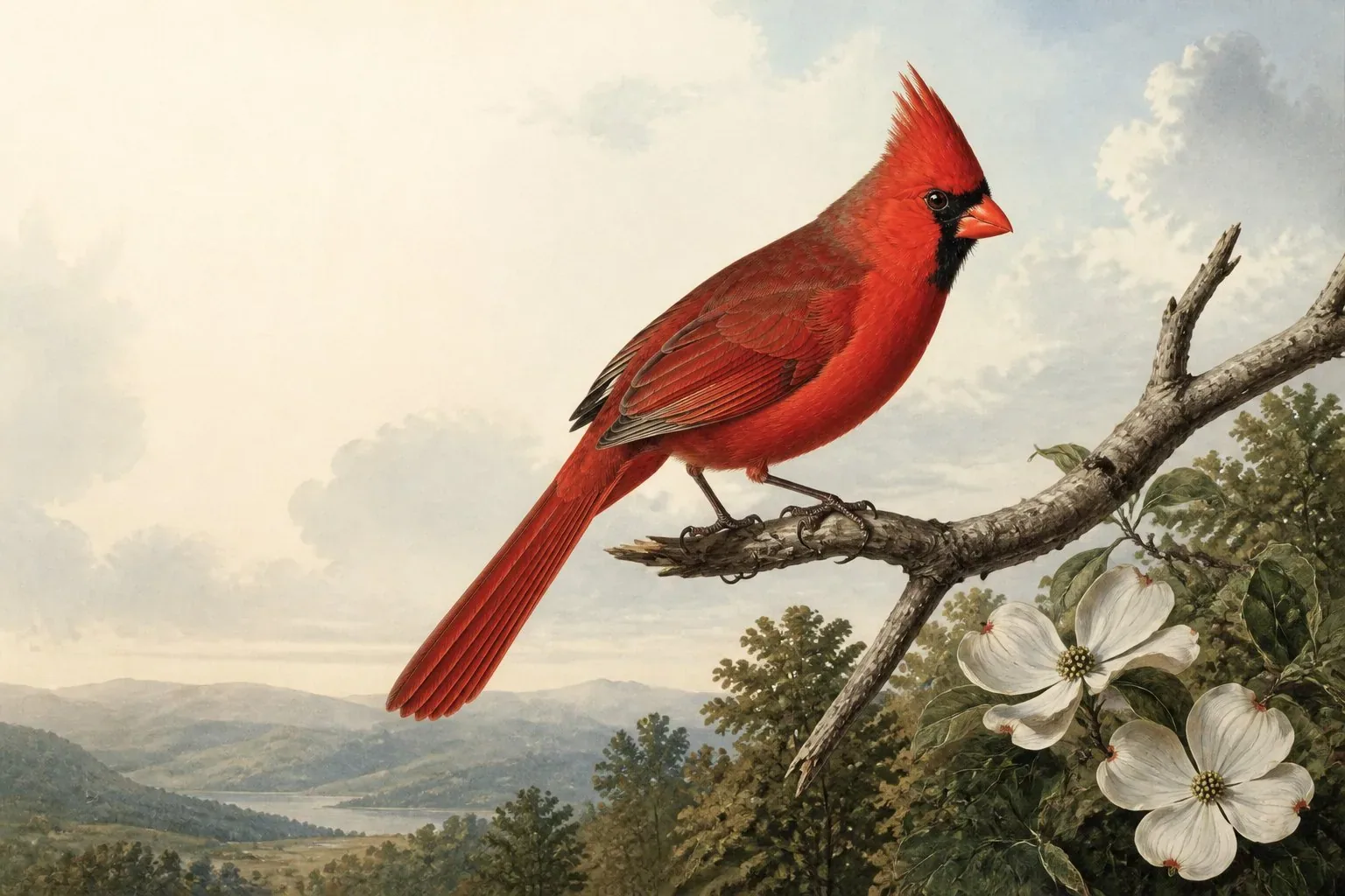 Red Birds in Connecticut: Four Species, Three Very Different Stories