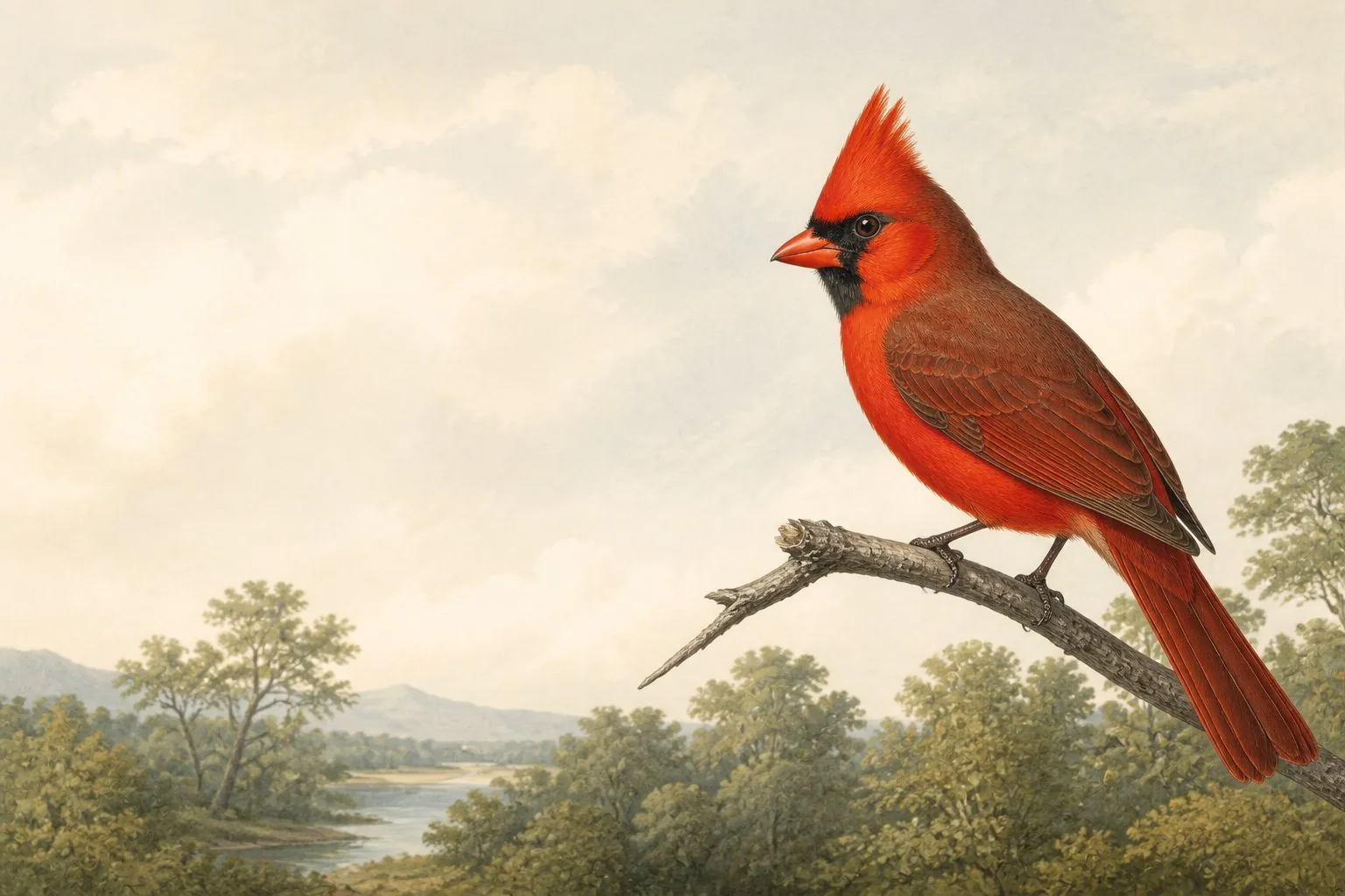 Red Birds in Delaware