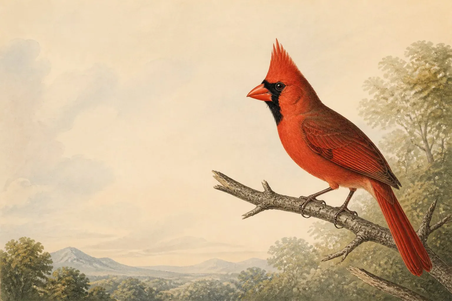 Red Birds in Georgia: Cardinal, Tanager, and Bunting Across Three Zones