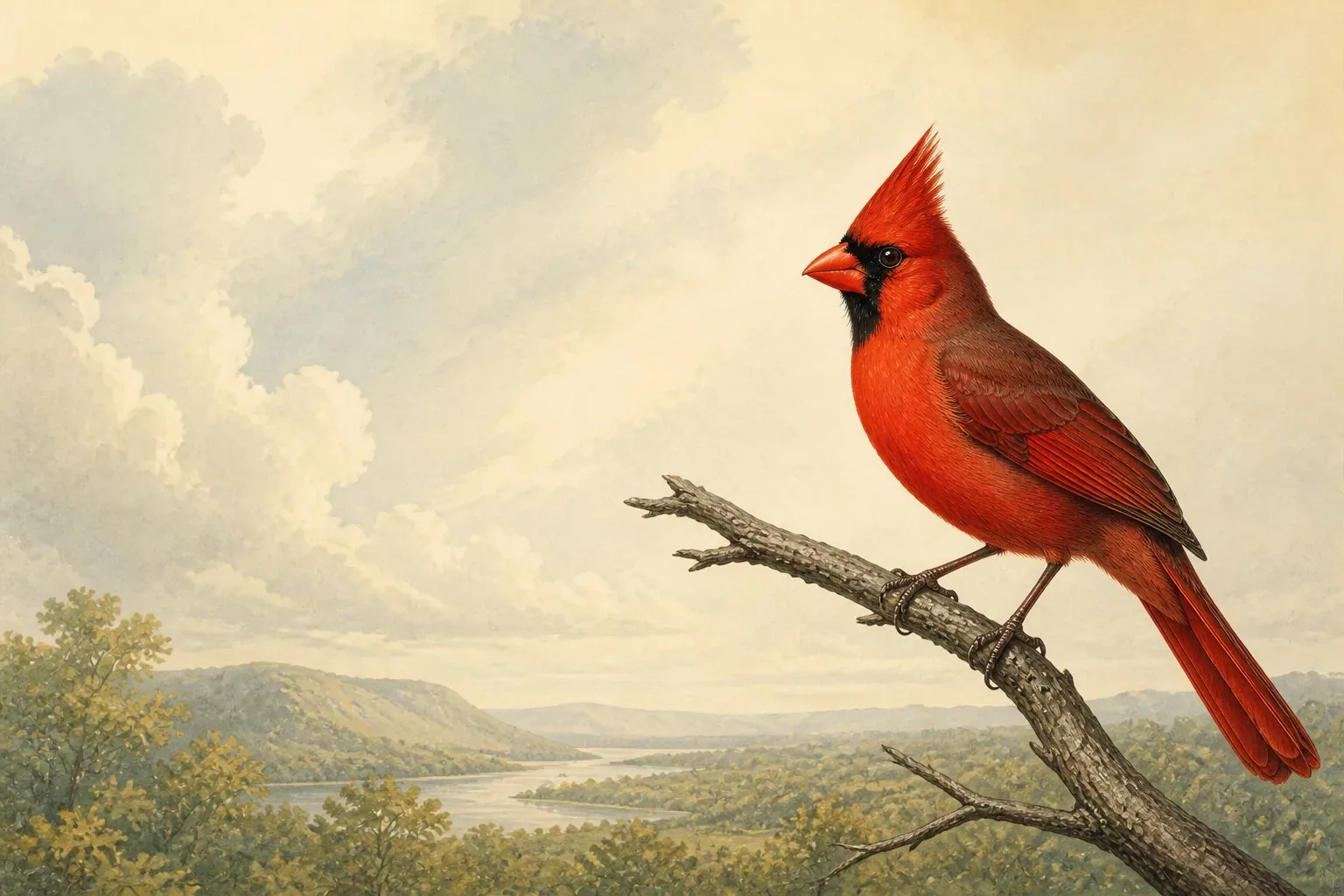 Red Birds in Montana