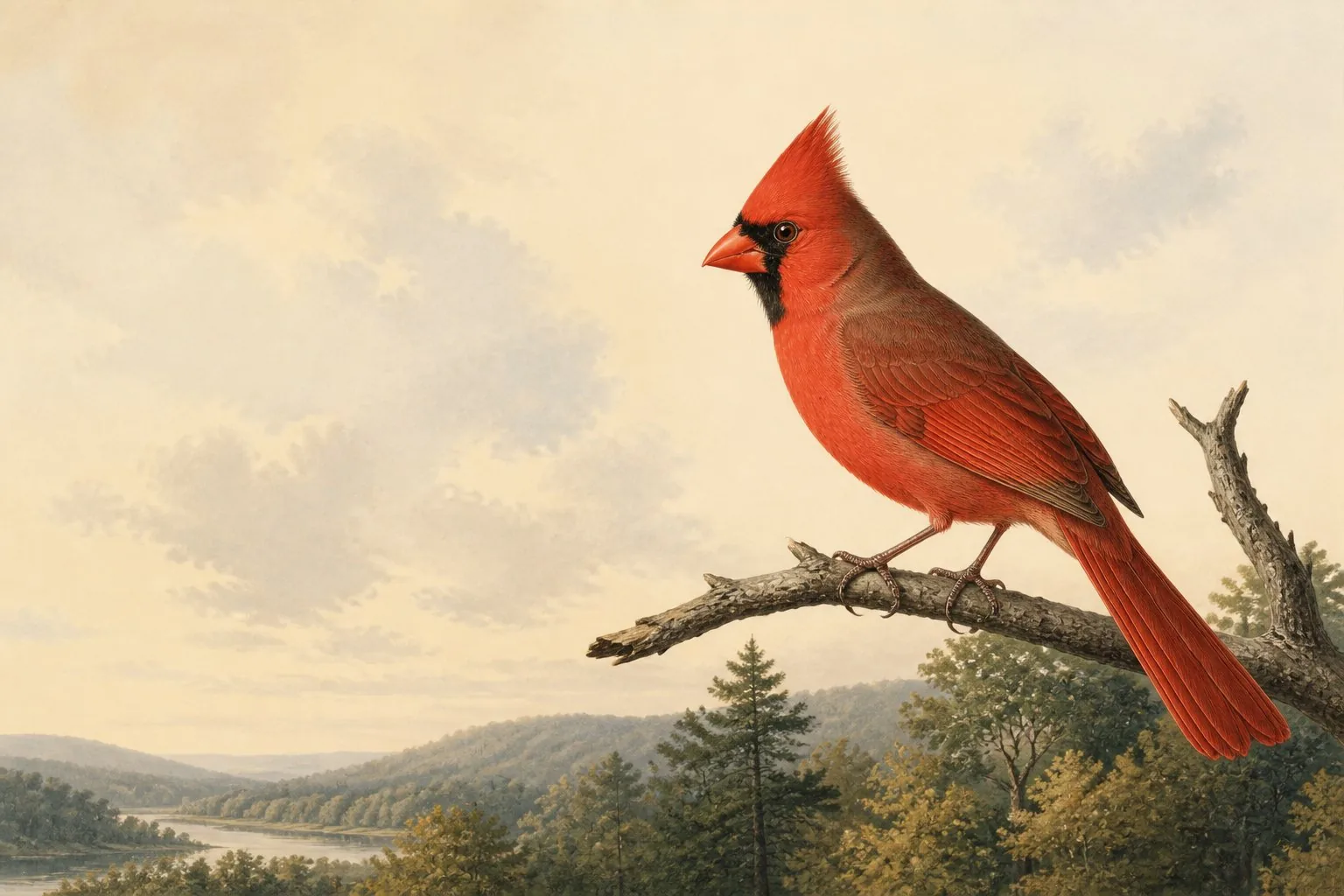 Red Birds in Nevada