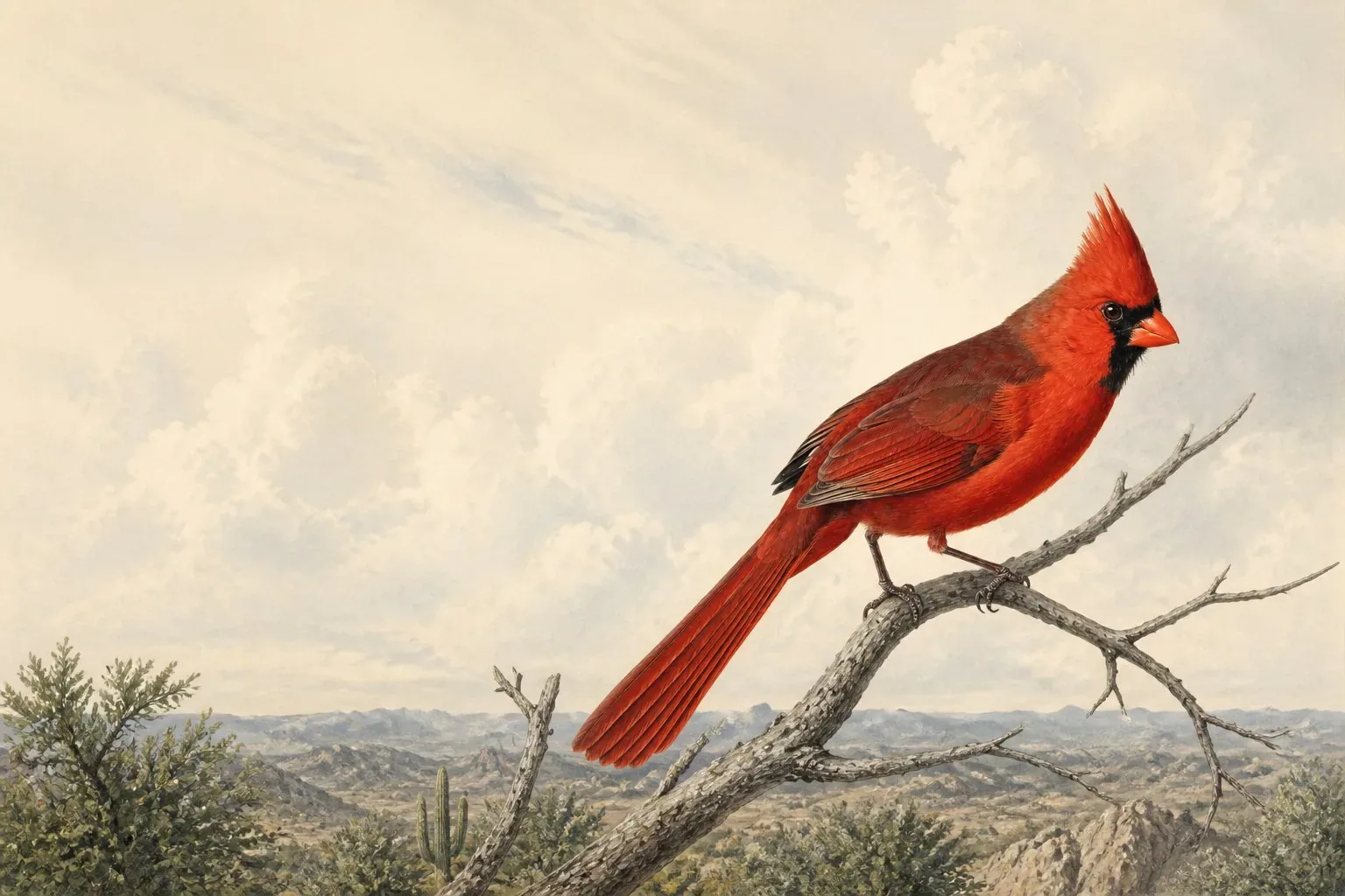 Red Birds in New Jersey