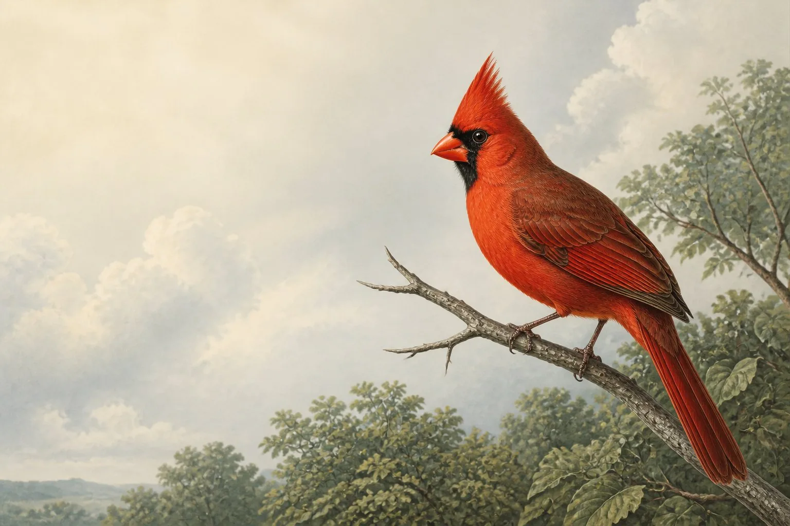 Red Birds in New York