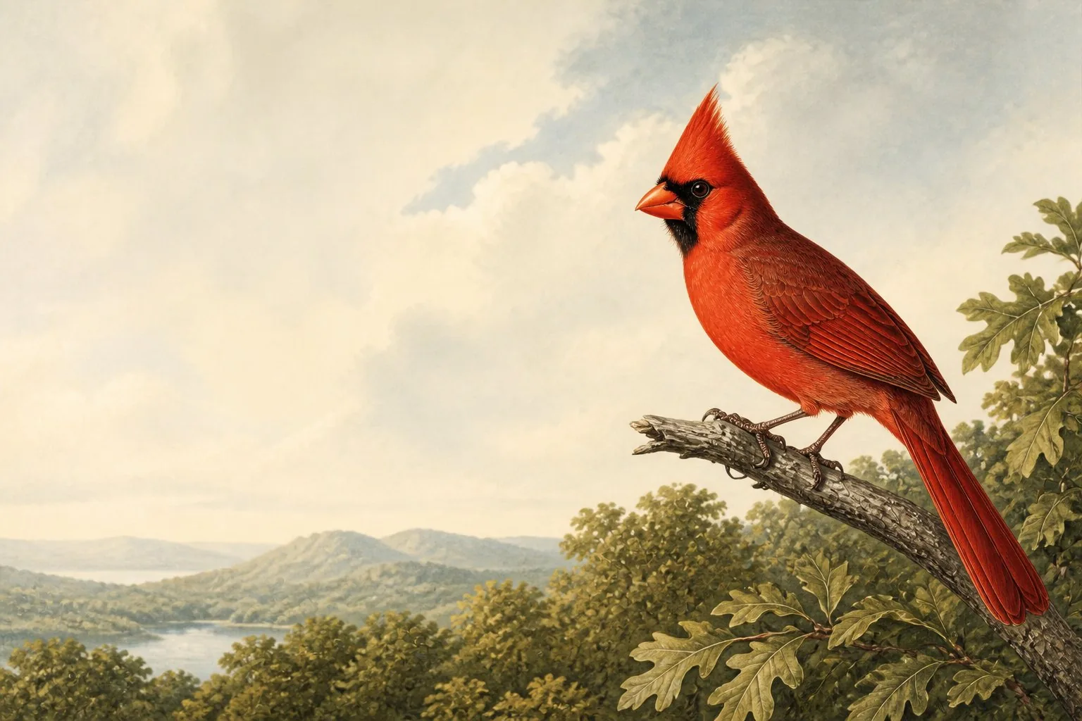 Red Birds in North Carolina