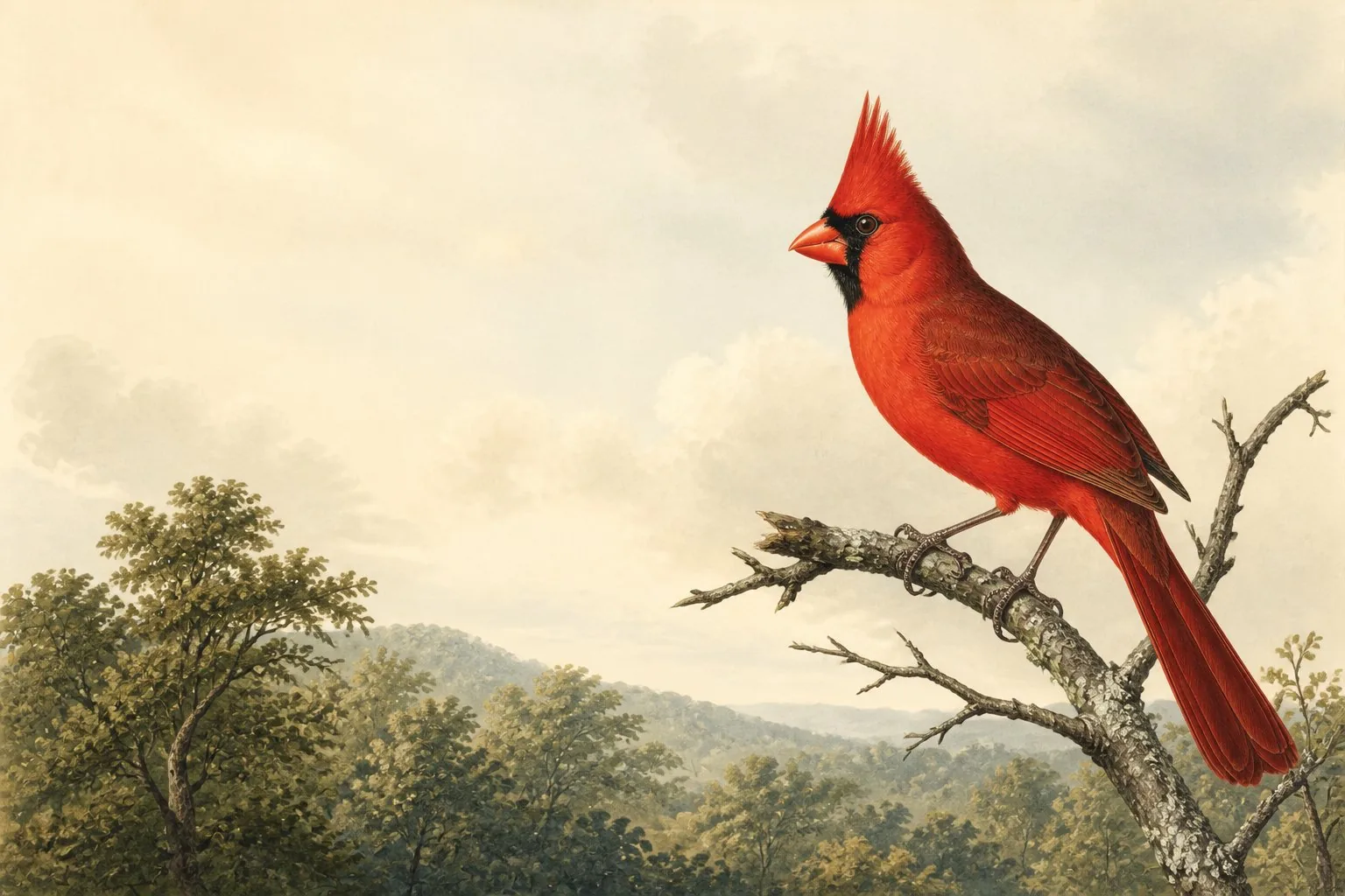 Red Birds in Pennsylvania