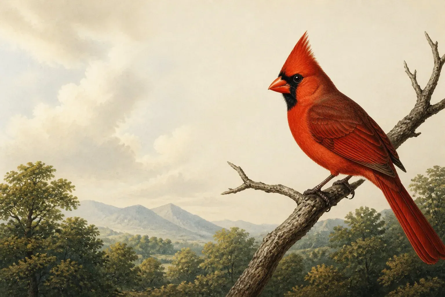 Red Birds in South Carolina