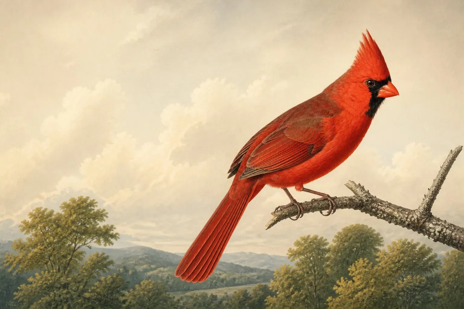 Red Birds in Utah