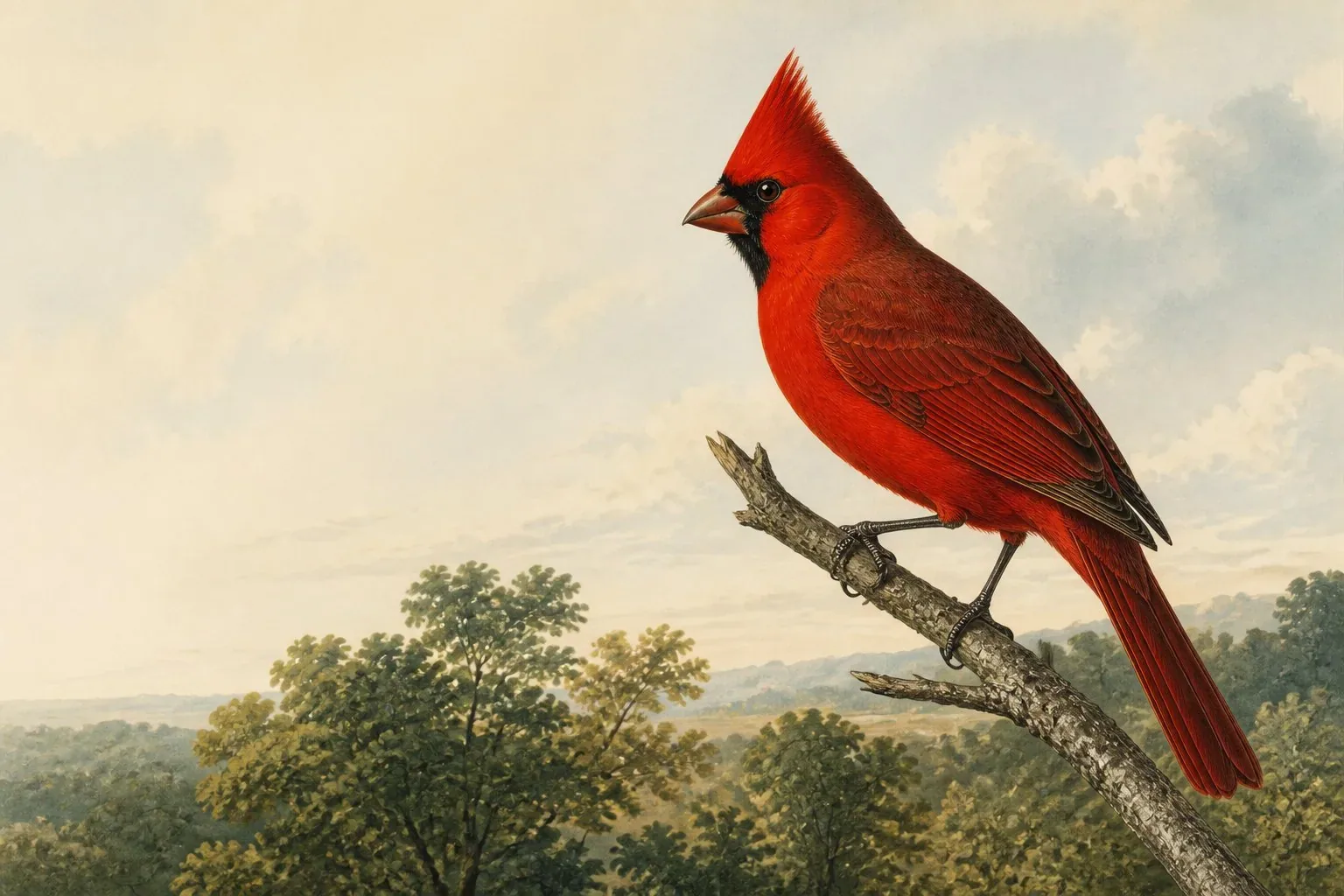 Red Birds in Washington State
