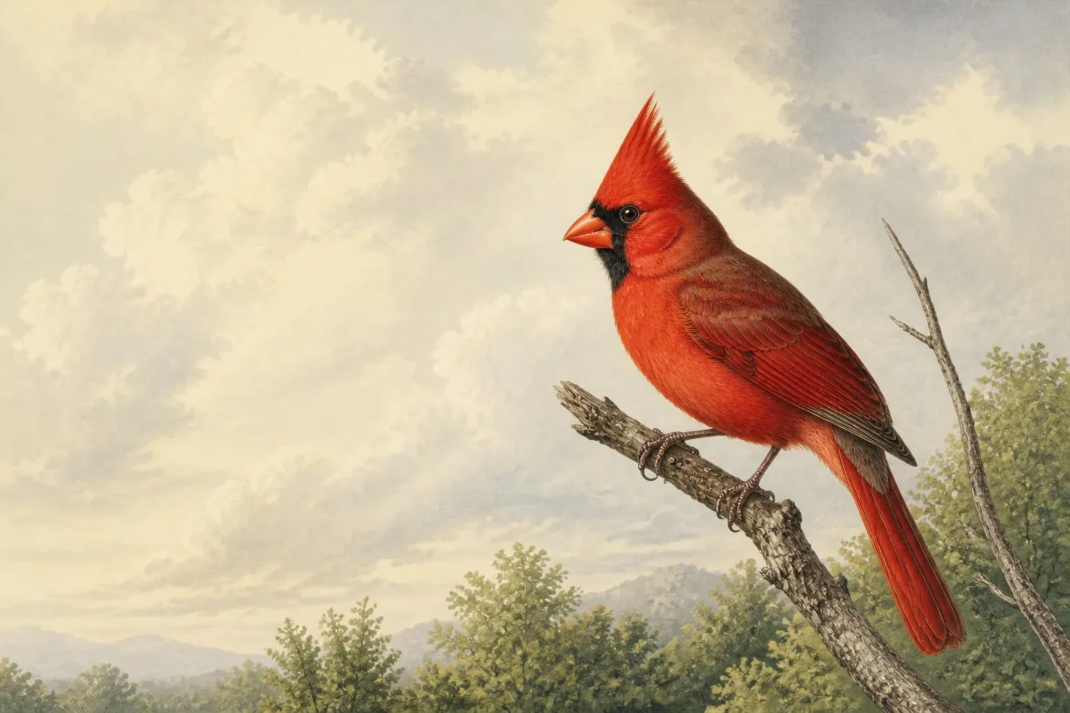 Red Birds in West Virginia