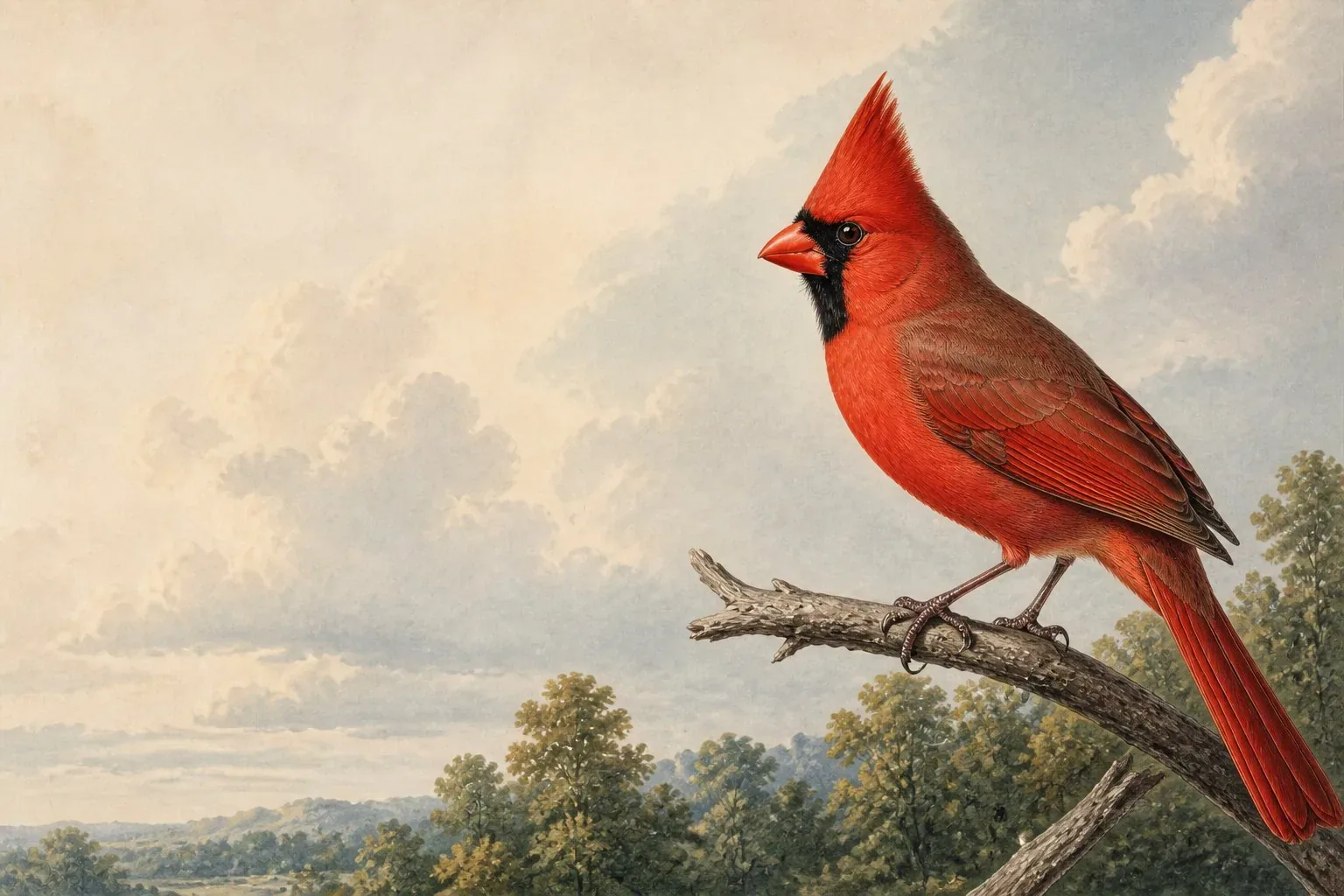 Red Birds in Wisconsin