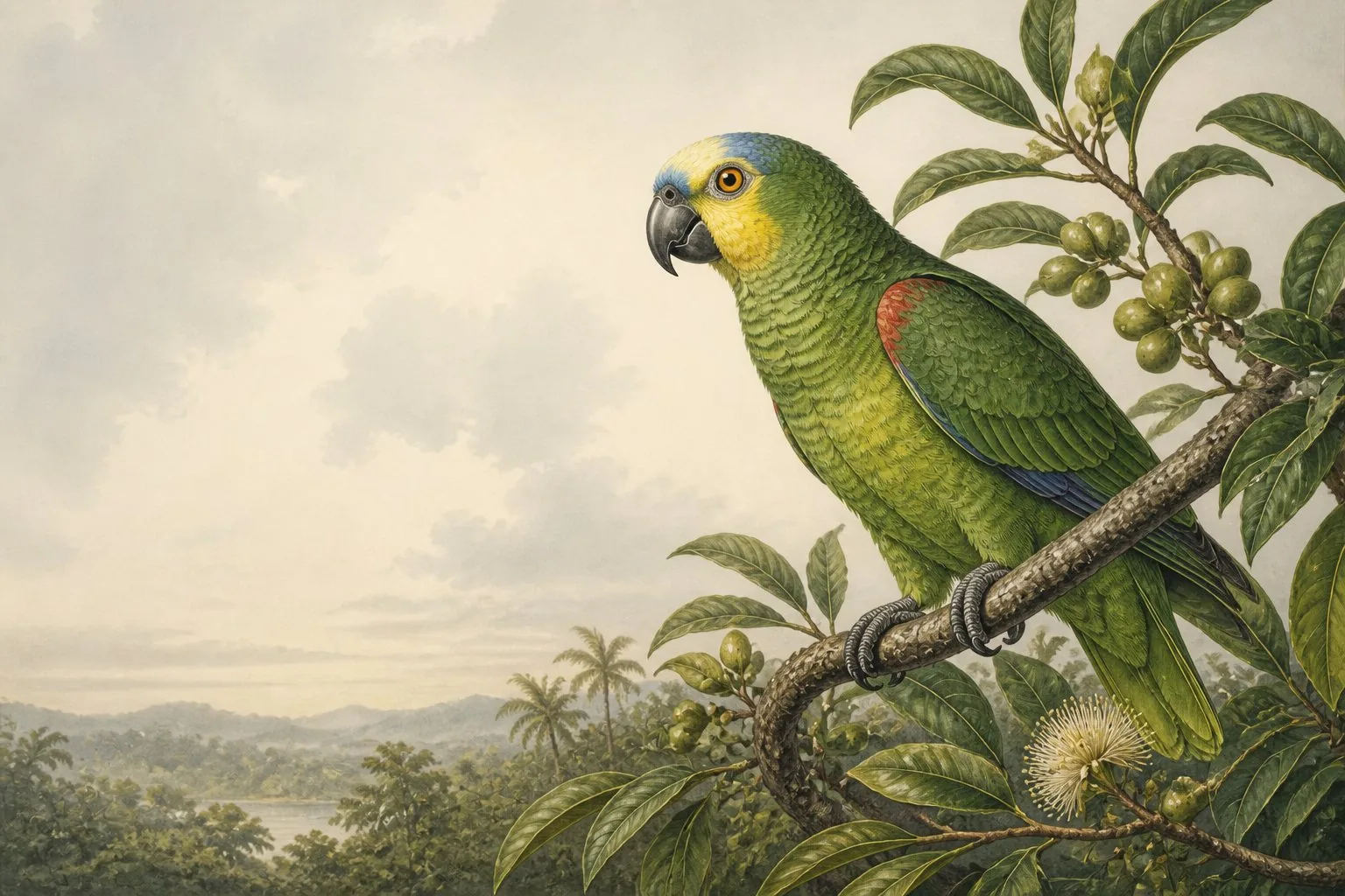 Types of Green Parrots: What Makes a Parrot Green