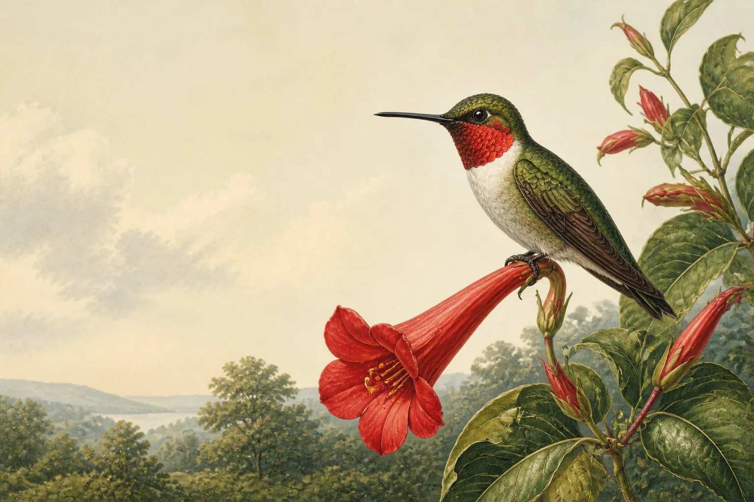 Where to Hang a Hummingbird Feeder