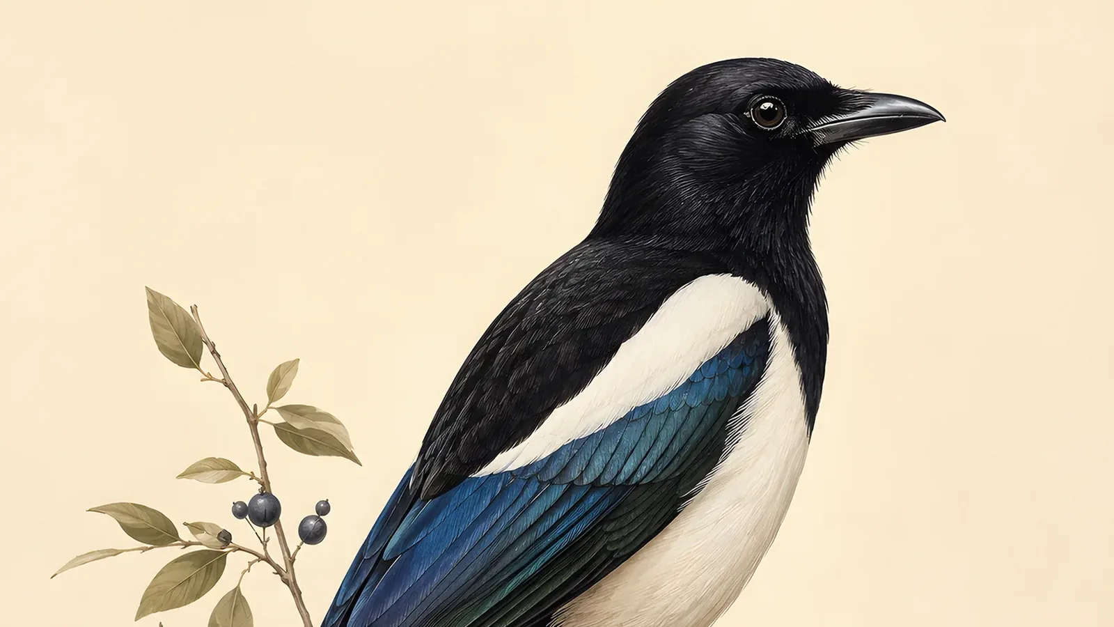 Black-billed Magpie