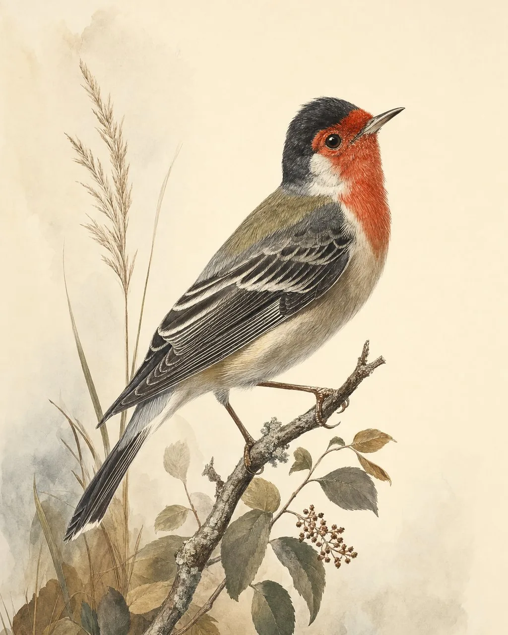 Red-faced Warbler