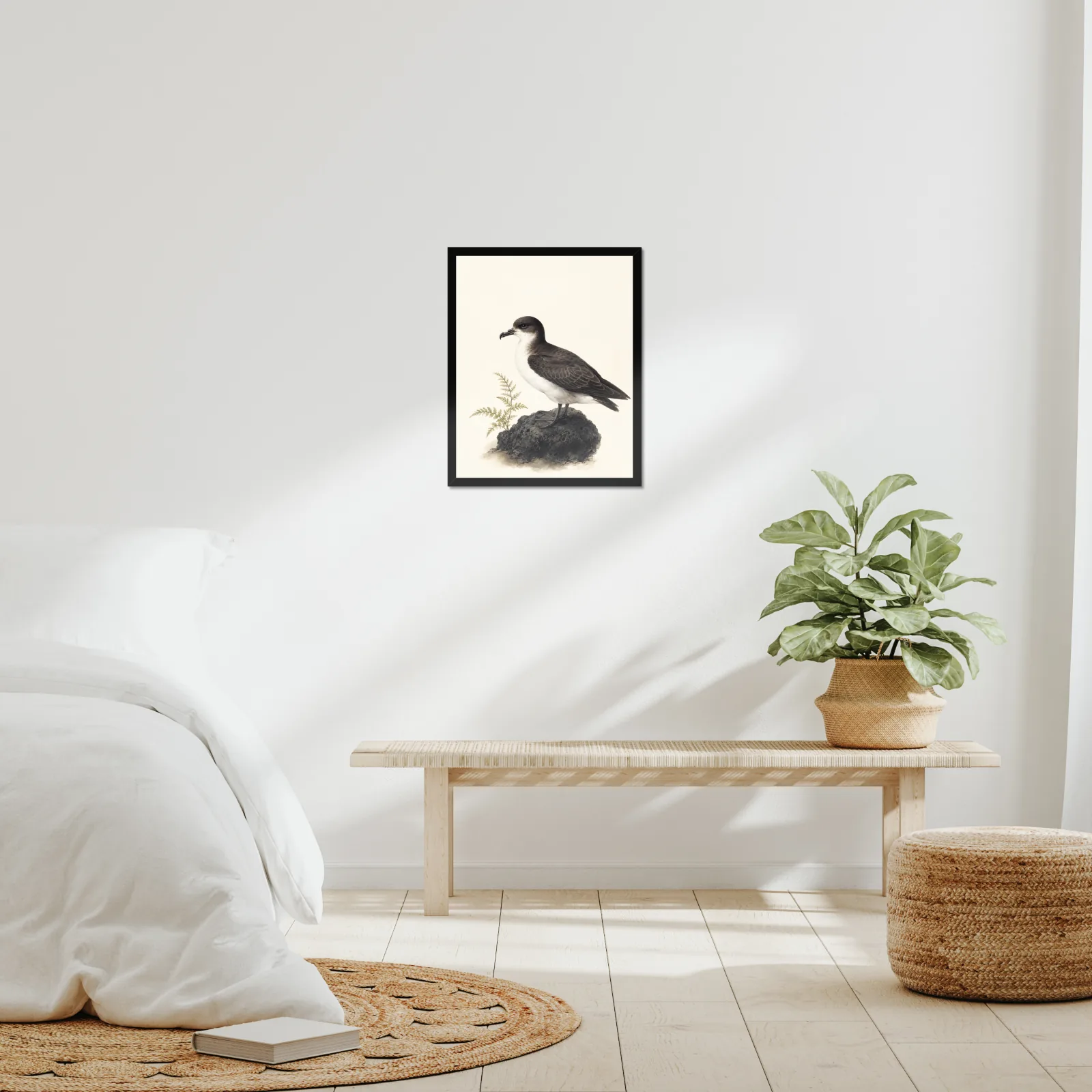Hawaiian Petrel Print in a room setting, shown at 16x20 inches