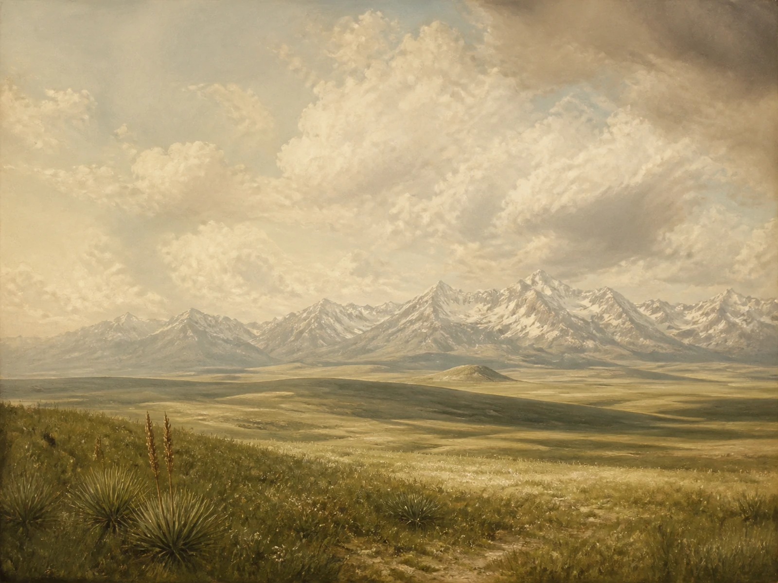 A painted landscape of Colorado bird habitat