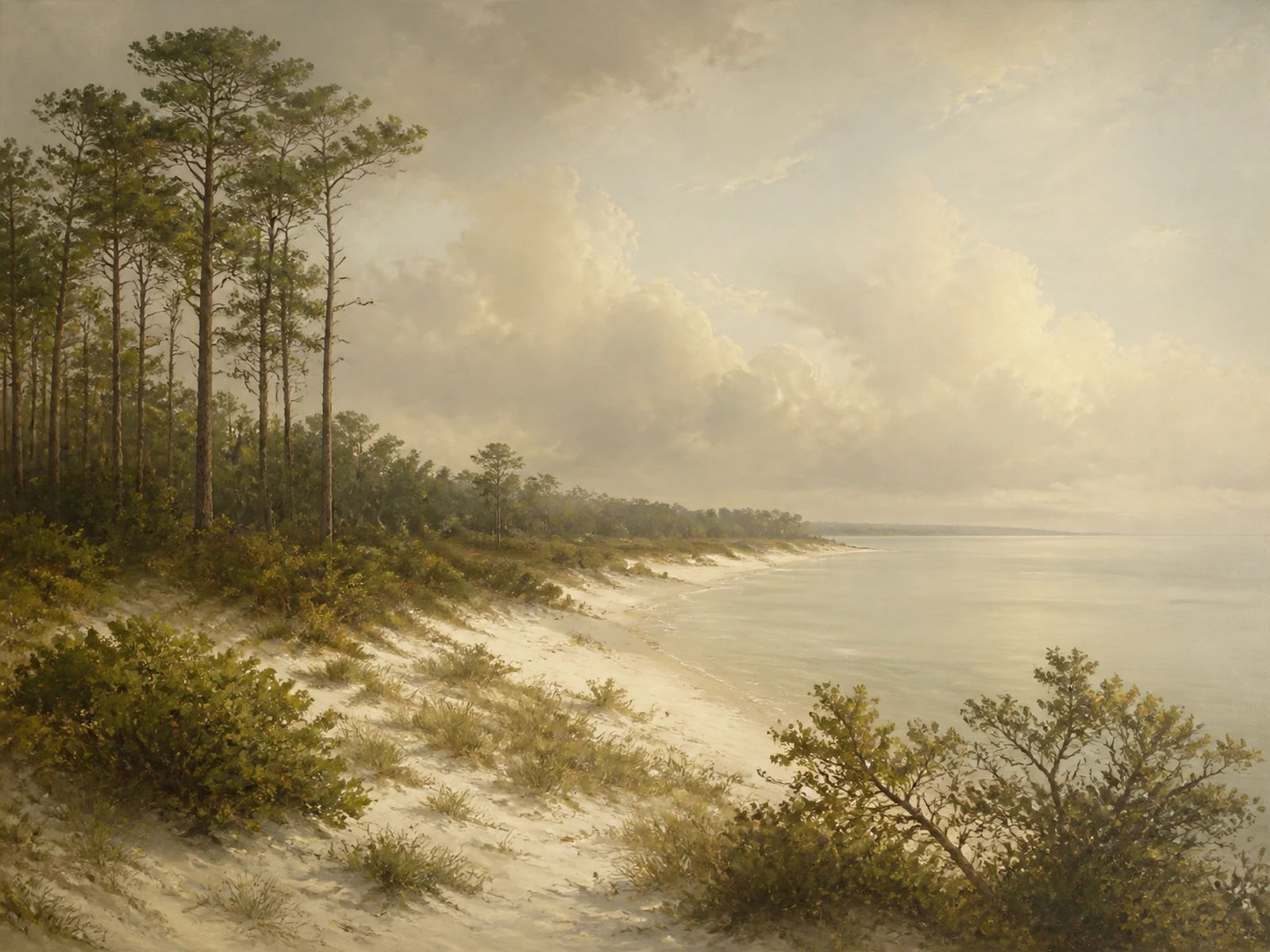 A painted landscape of Mississippi bird habitat