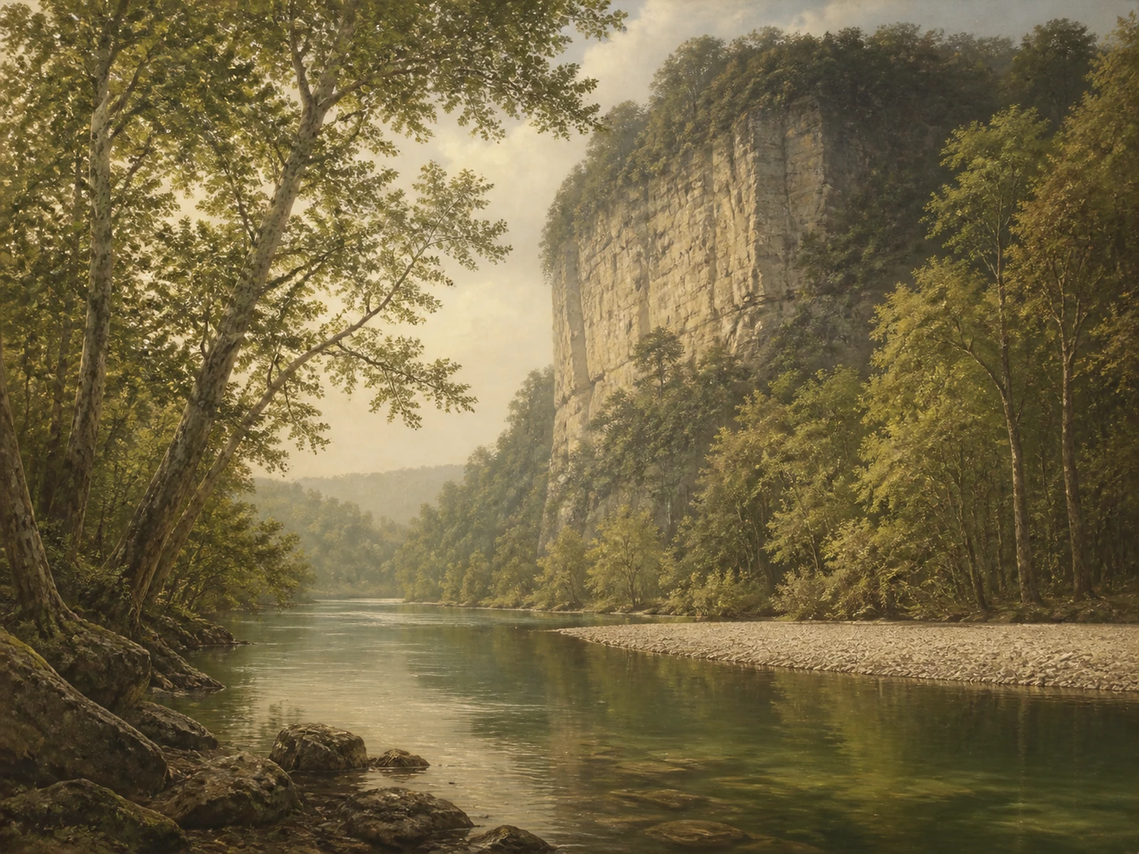A painted landscape of Missouri bird habitat